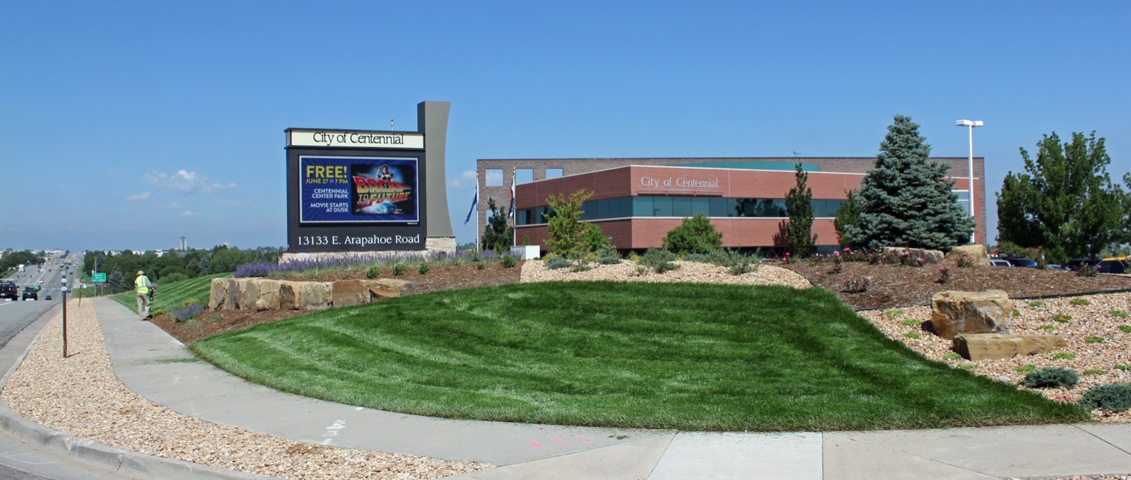 City of Centennial civic center on East Arapahoe Road